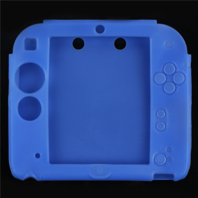 Soft Silicone Gel Rubber Cases Cover Skin for Nintendo 2DS Game Controller US