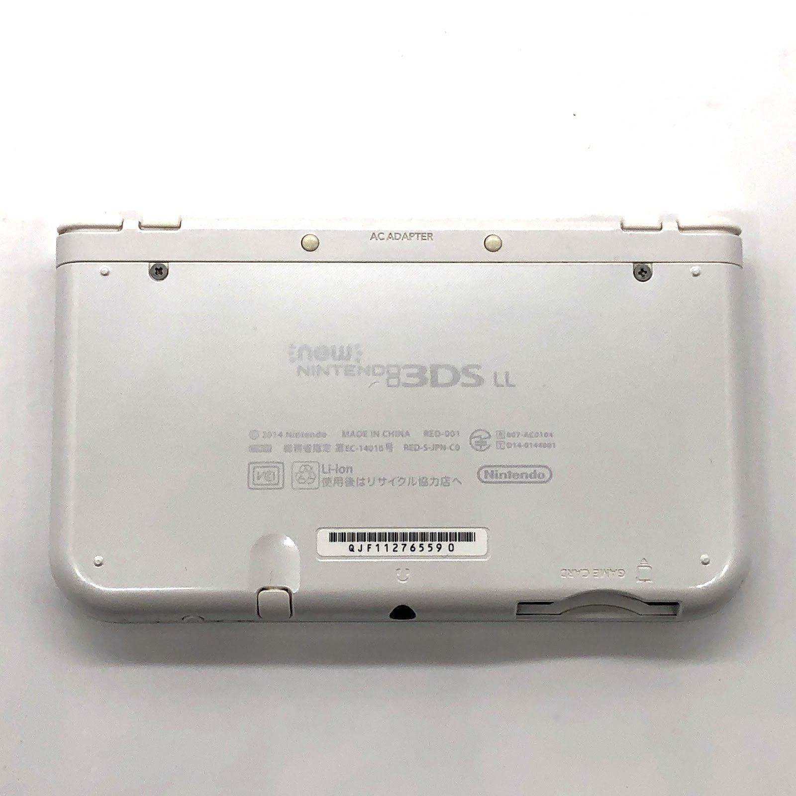 New Nintendo 3DS LL XL Console Dual IPS Pearl White w/ Charger, Box Mint