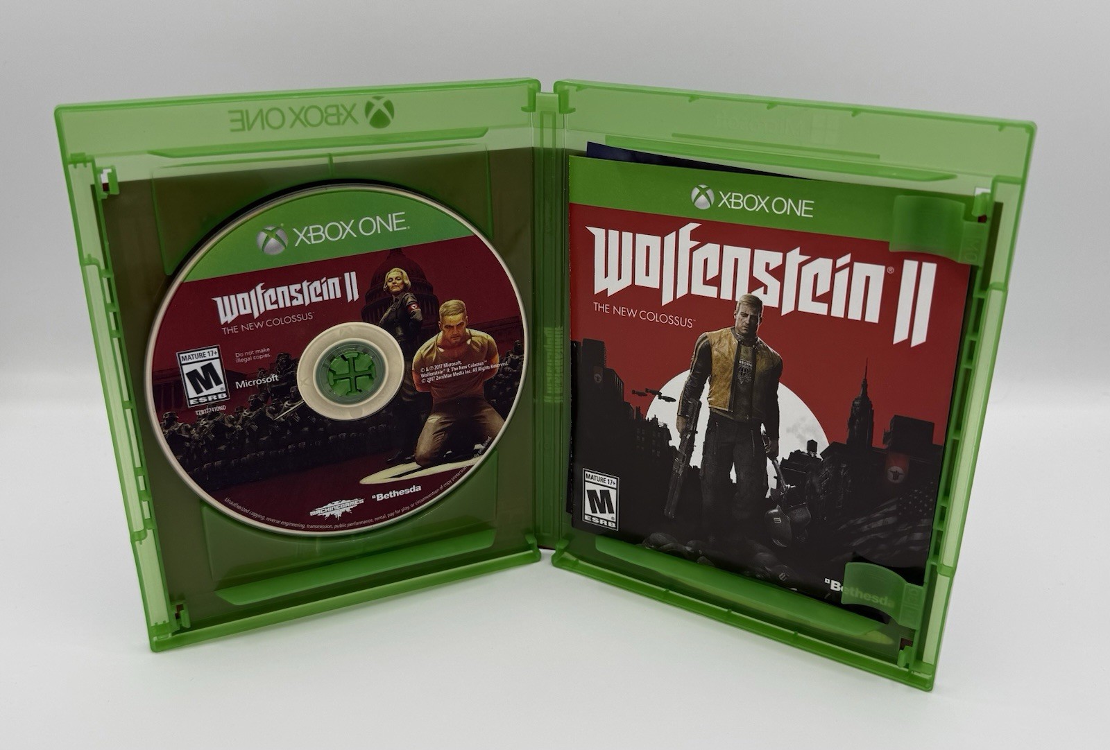 Bethesda Wolfenstein II: The New Colossus Xbox One M Wolfenstein Series CIB