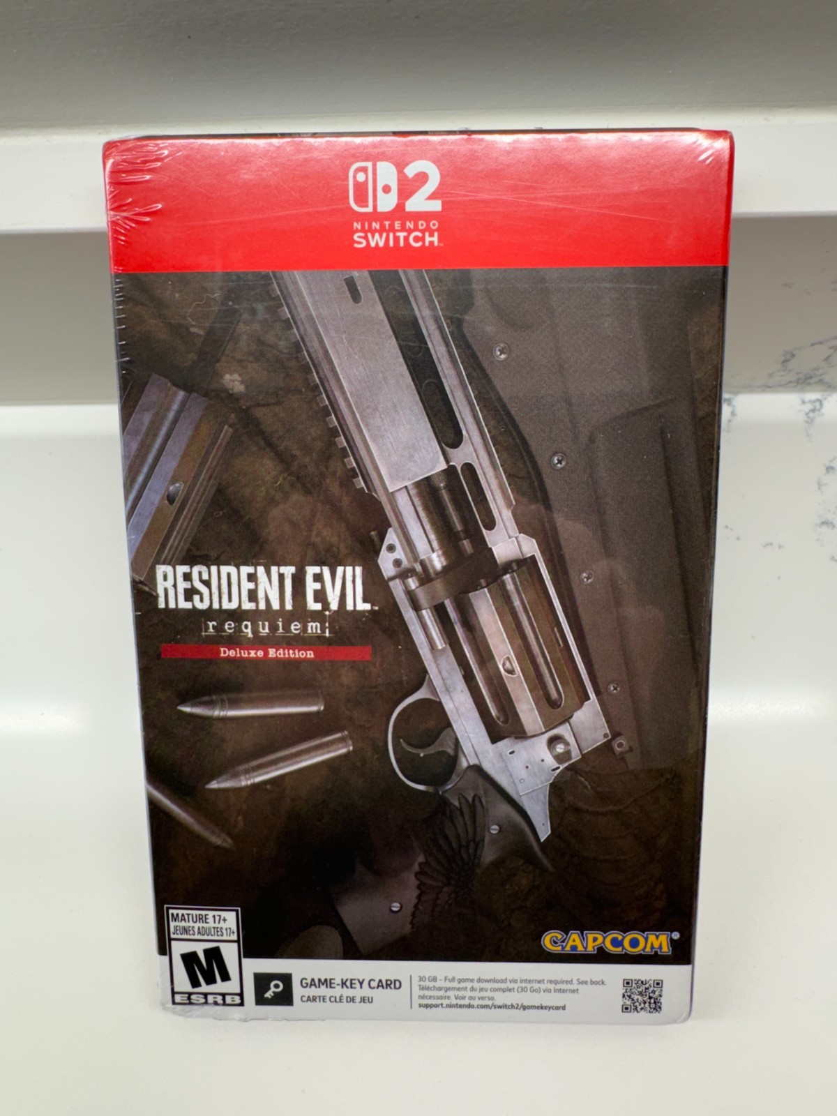 Resident Evil Requiem Deluxe Edition Steelbook (Game-Key Card) Nintendo Switch 2