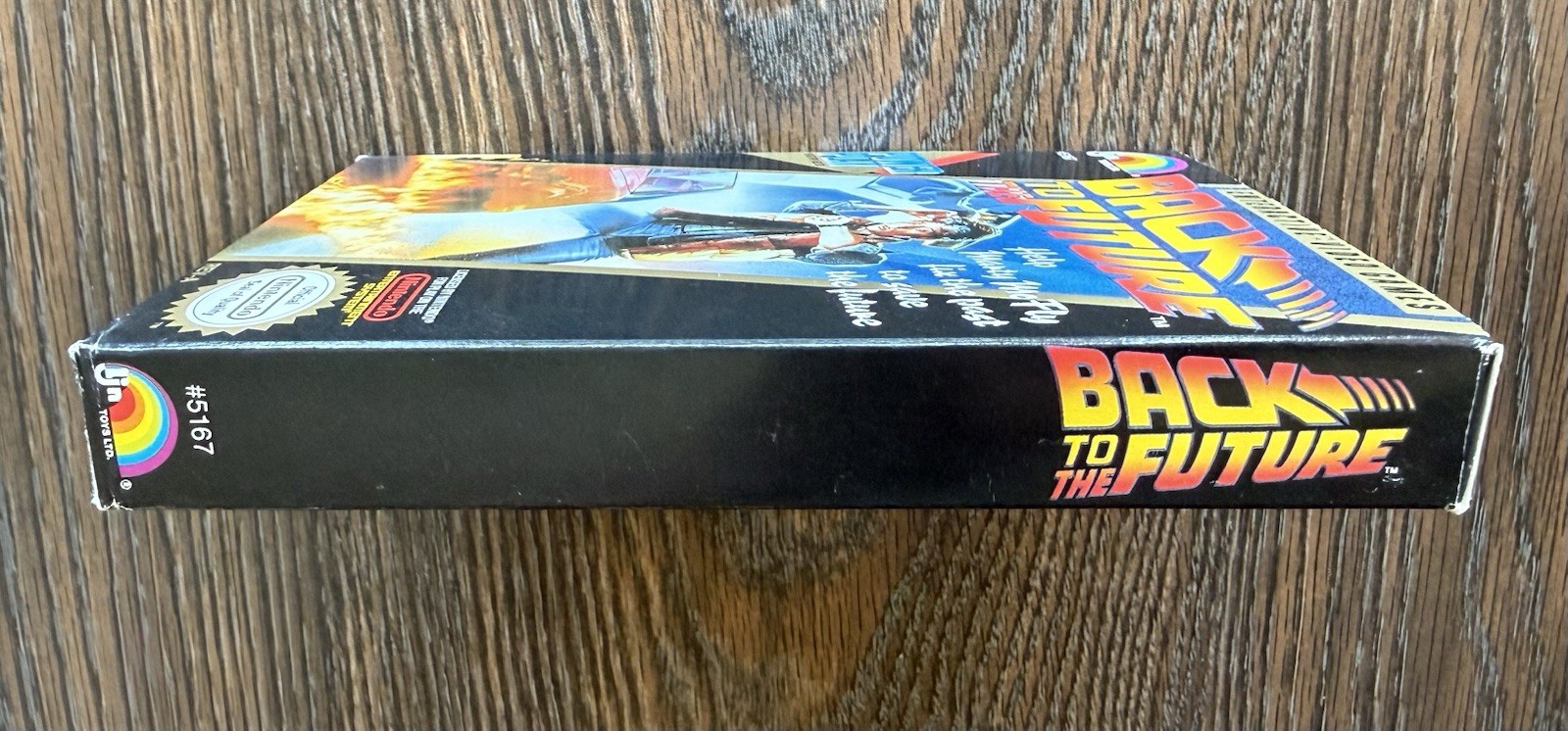 Back to the Future 100% Complete in Box CIB w/Inserts! VG! Nintendo NES 1989 🔥