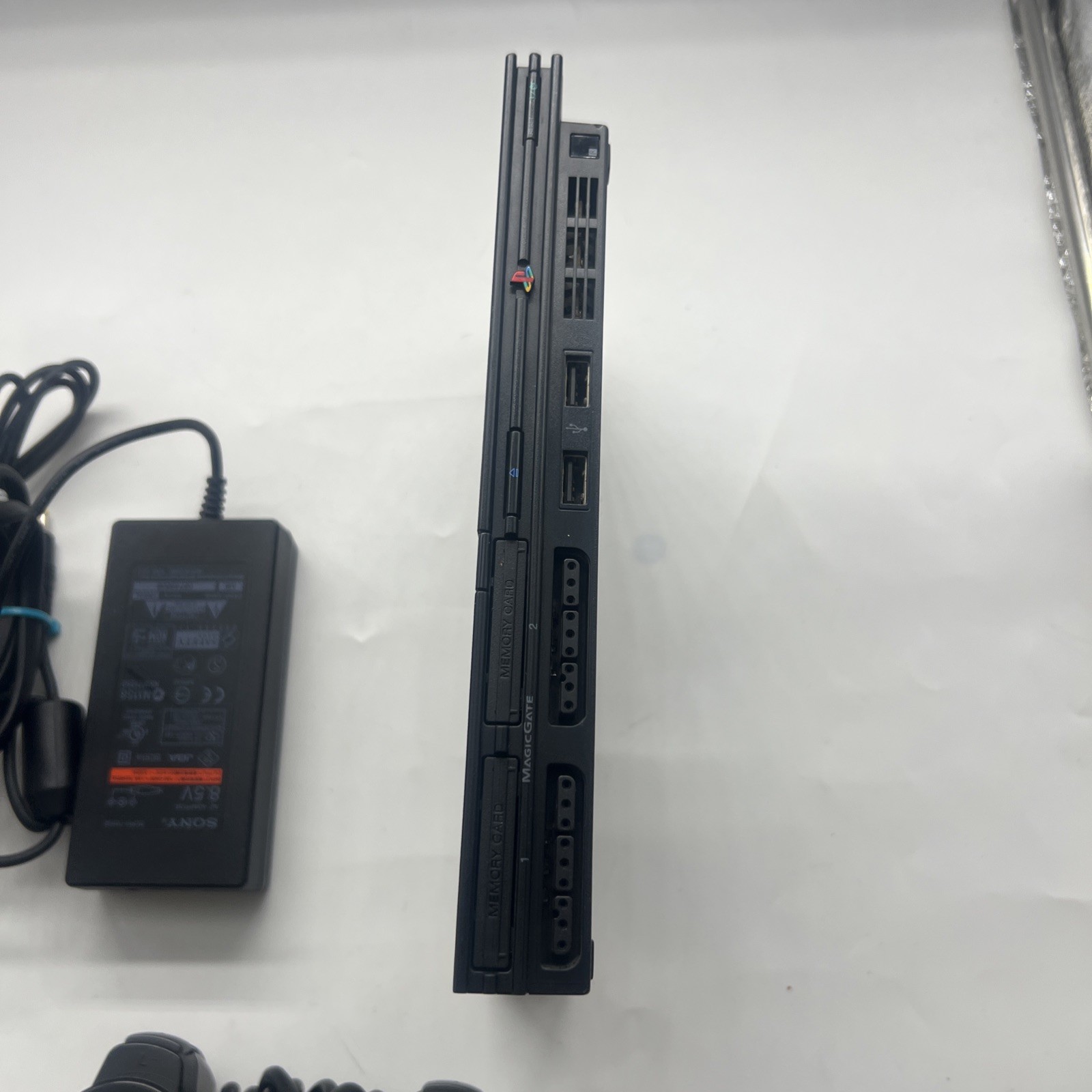 Sony PlayStation 2 PS2 Slim SCPH-75001 Console System OEM Bundle – Tested