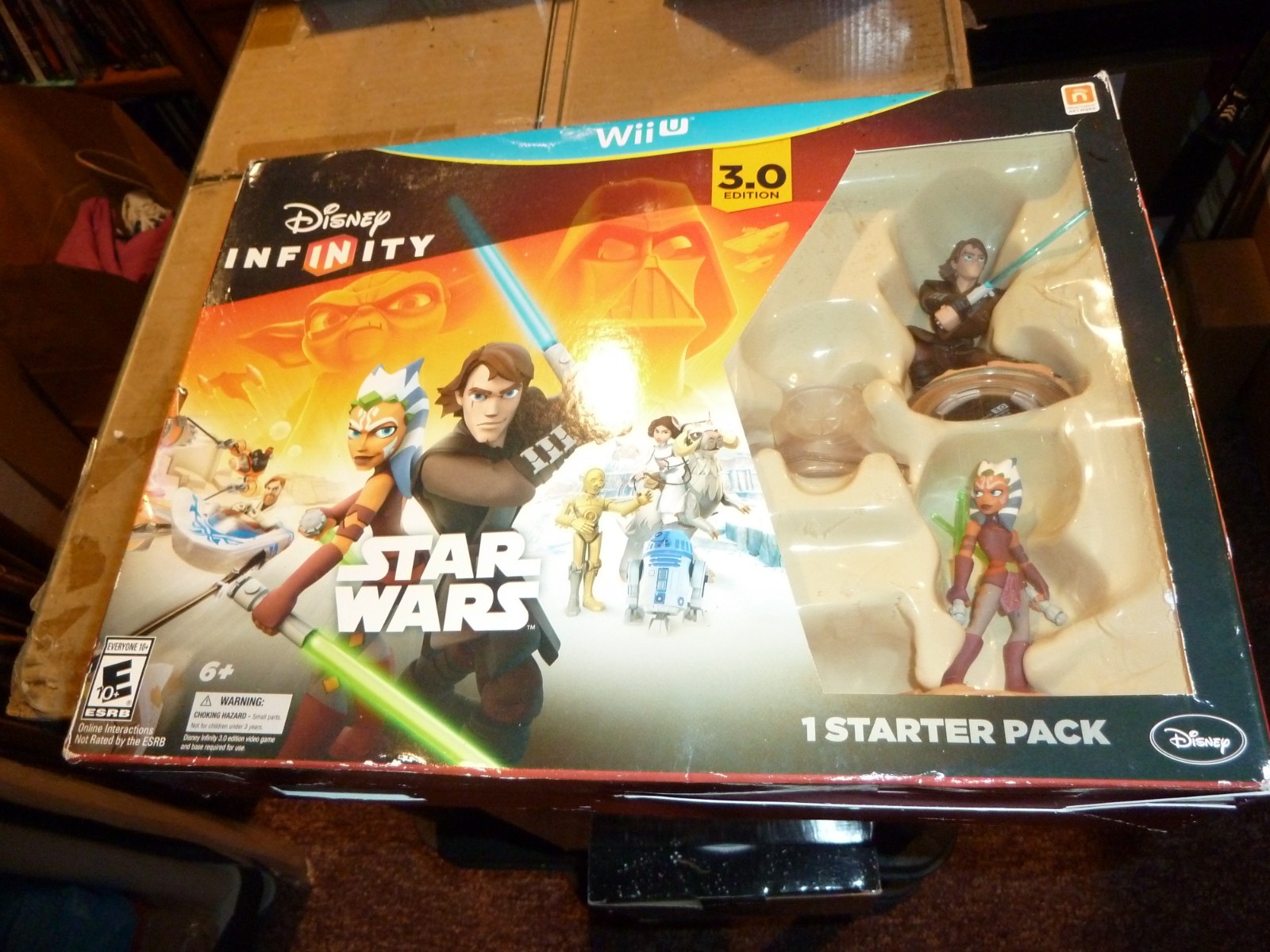 Disney Infinity 3.0 Edition Star Wars Starter Pack for Nintendo WII U NEW opened
