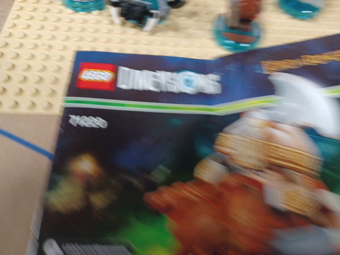 Lego Dimensions Lord of the Rings Lot 71218 71220 Gollum Gimli