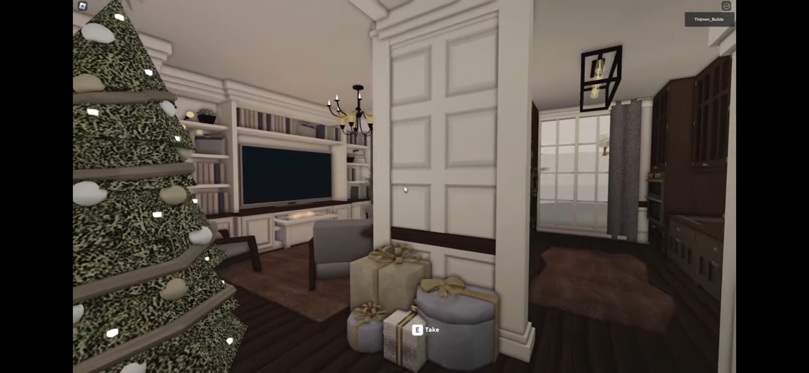 BLOXBURG CHRISTMAS WINTER 2STORY HOME!FAST DETAILED BUILDER FOR AFFORDABLE PRICE