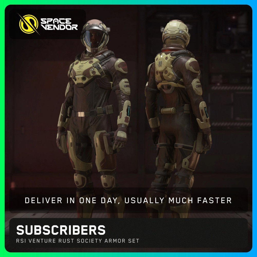 Star Citizen – RSI Venture Rust Society Armor Set – Space Vendor
