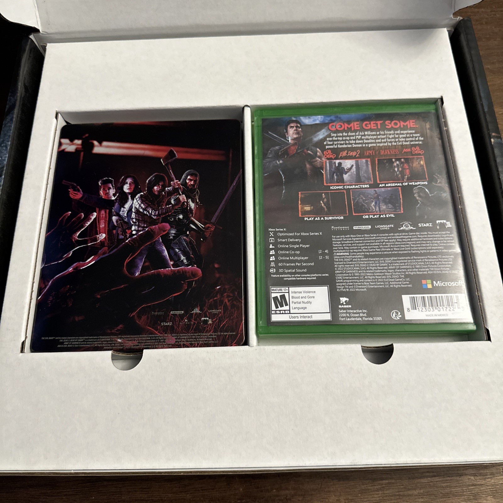 Evil Dead The Game Collectors Ultimate Edition (Xbox Series X One) Complete CIB
