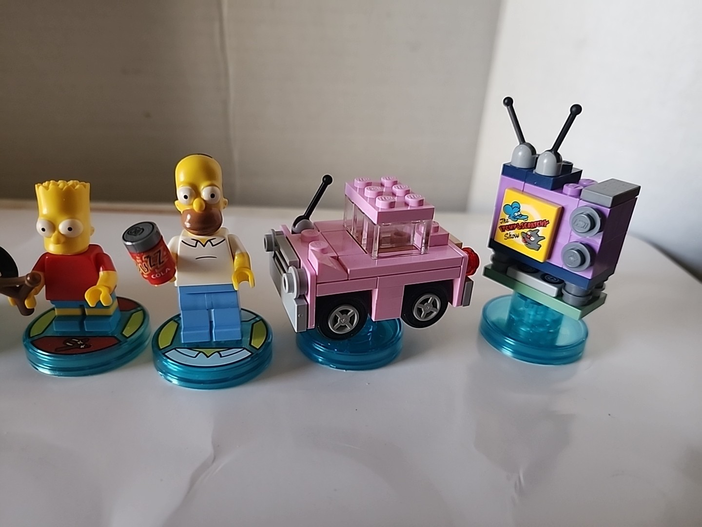 LEGO Dimensions The Simpsons LOT – Homer 71202, Bart 71211,