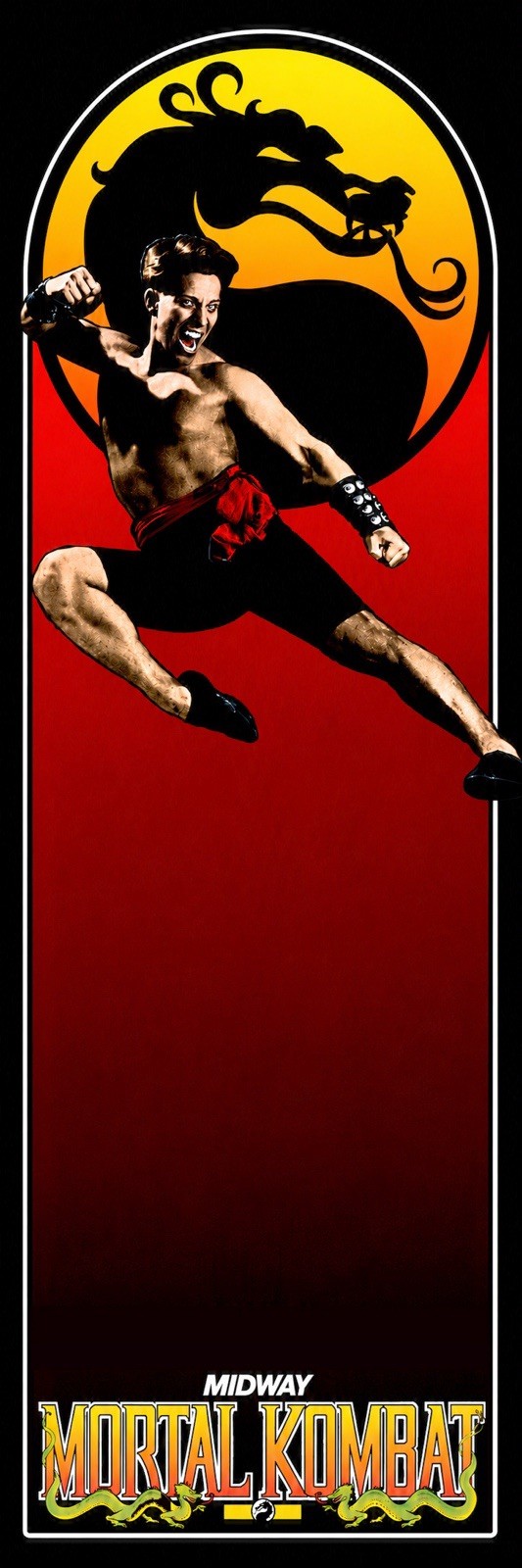 MORTAL KOMBAT GIANT 2’X6’ VINYL BANNER – JOHNNY CAGE