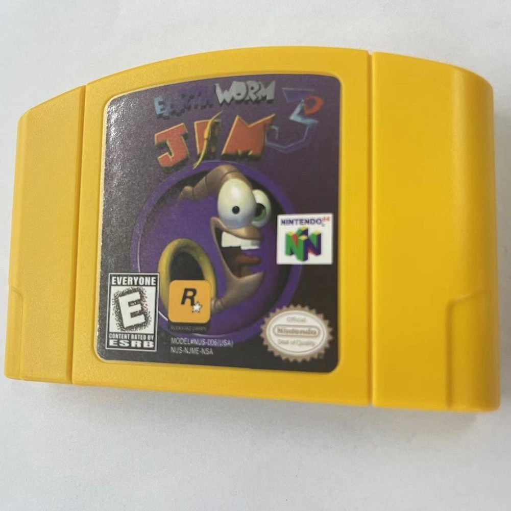 Earthworm Jim 3D – Nintendo 64 (N64) Factory sealed Rare find Limited release
