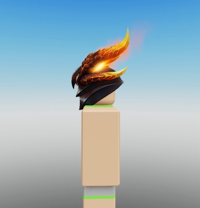 Roblox Fire Wyrm’s Helm Toy Code | 50$ Balance | Sent Thru Messages