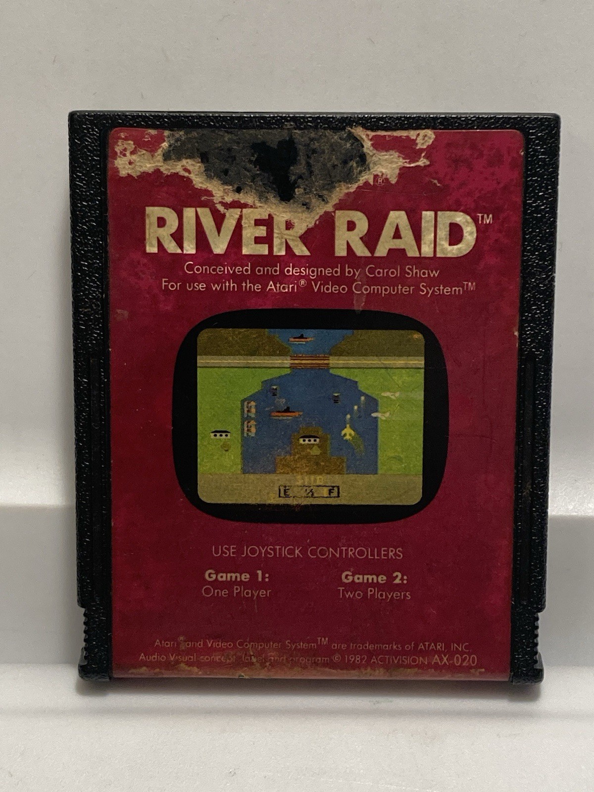 River Raid (Atari 2600, 1982), TESTED & WORKS