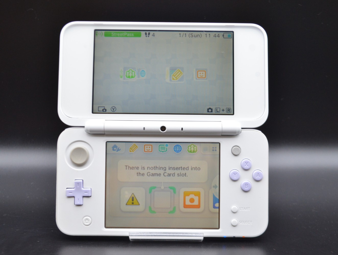 [NEAR MINT] New Nintendo 2DS XL LL White Lavender Console Japanese game 005