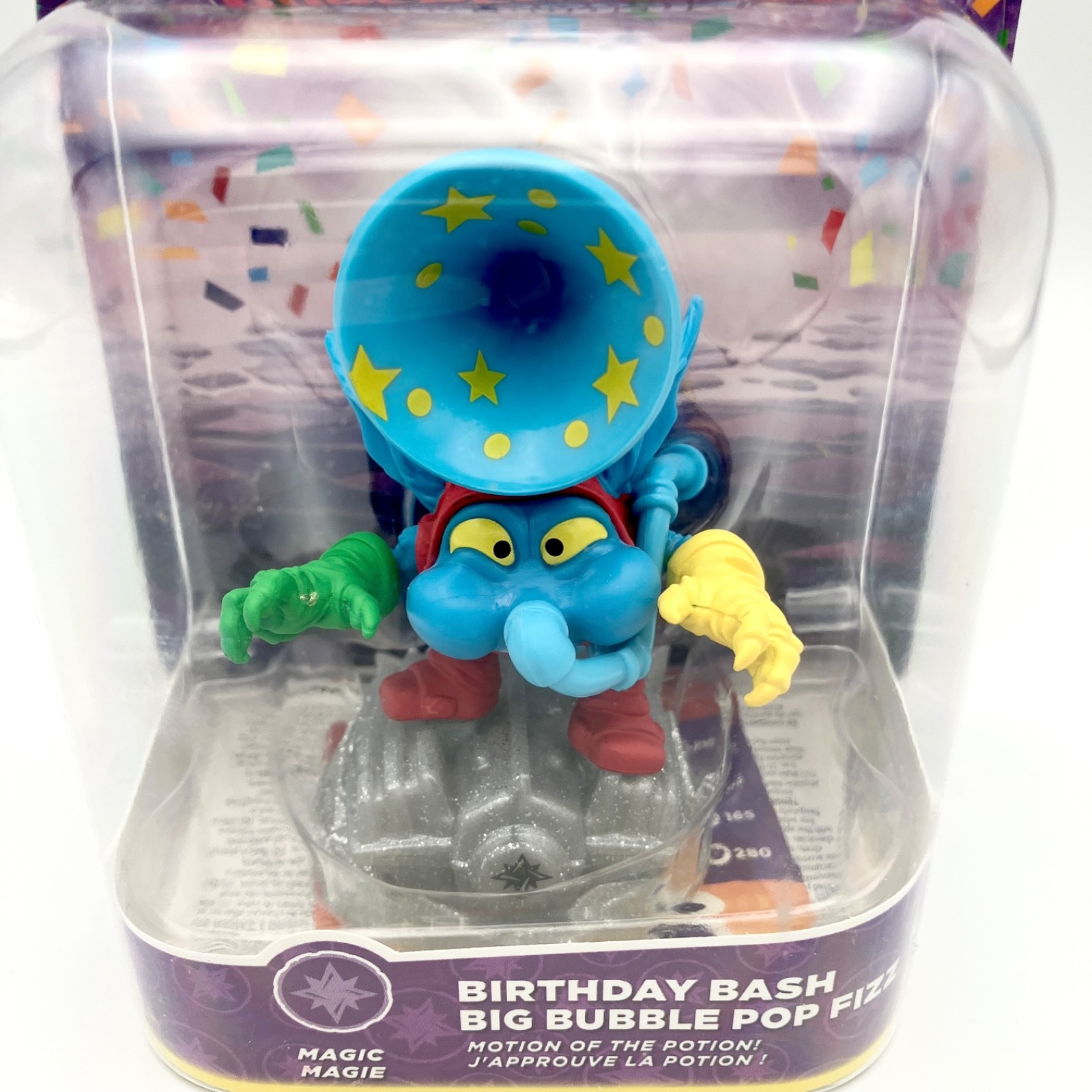Skylanders Superchargers Birthday Bash Big Bubble Pop Fizz Figure NEW SEALED
