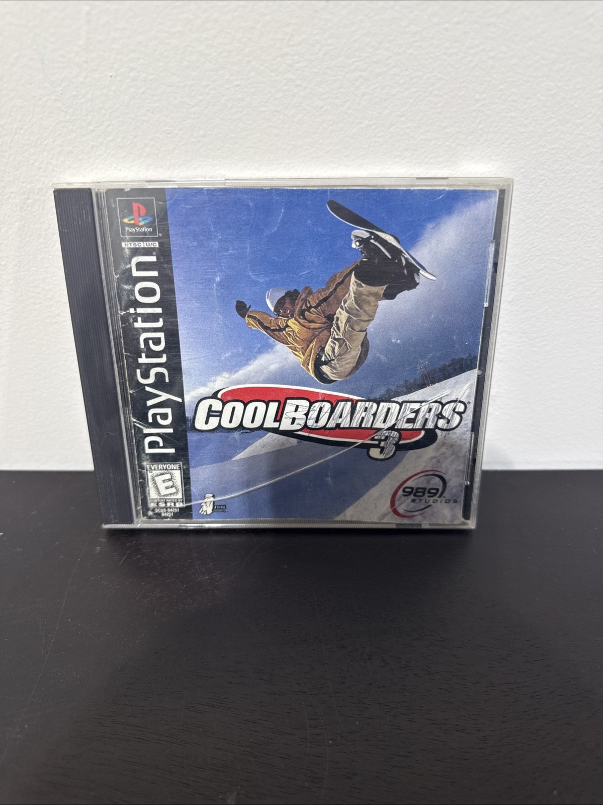Cool Borders 3 (Sony PlayStation 1, 1998) PS1 W Manual Black Label