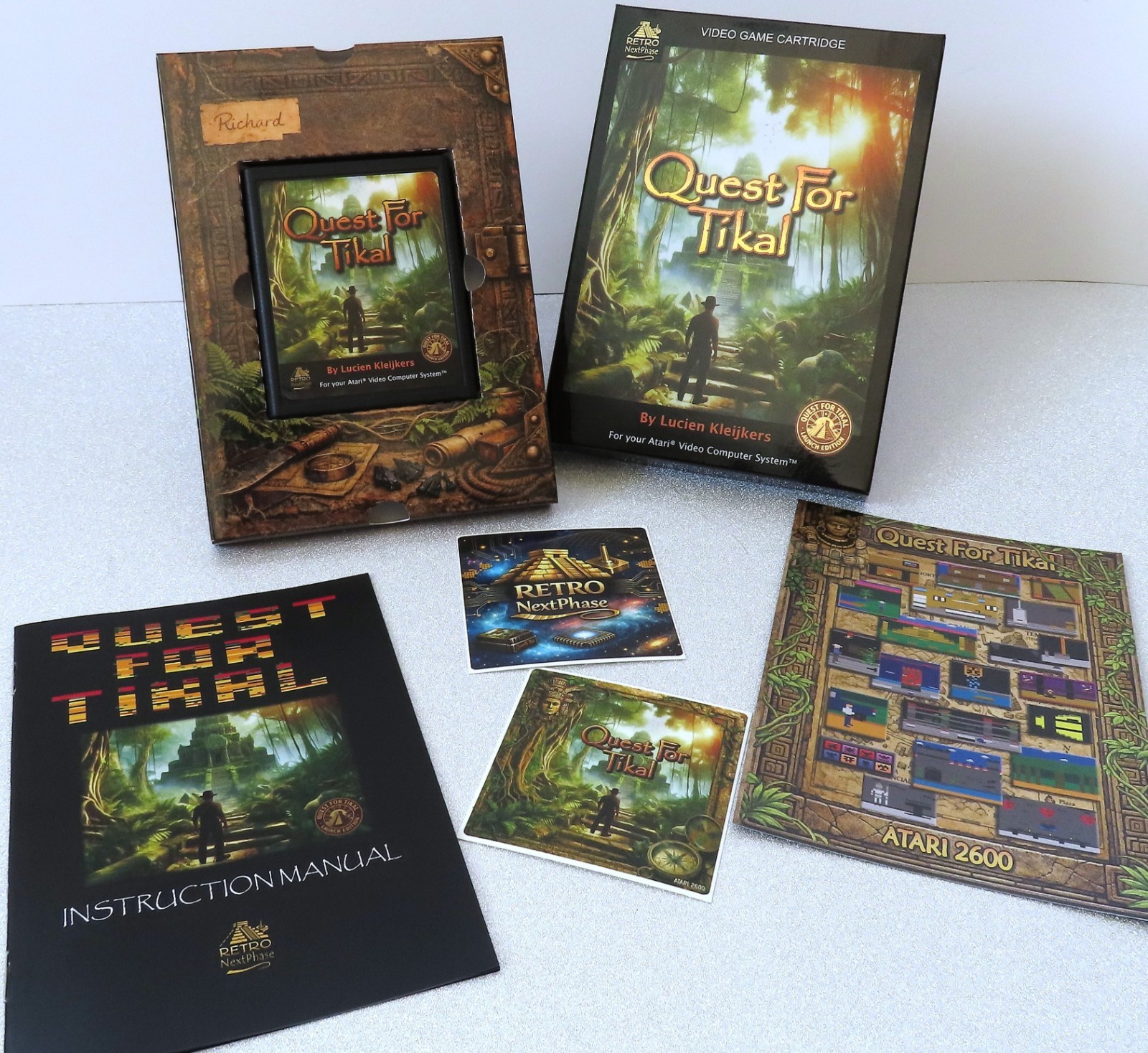 Quest For Tikal – Atari 2600/2600+ Game – Launch Edition – NTSC (limit 1)