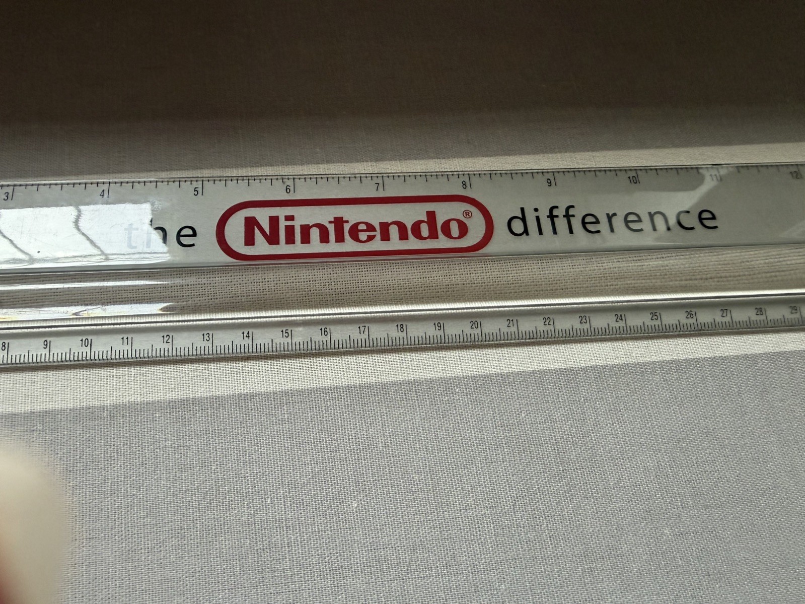 RARE Nintendo Entertainment System Promotional Magnifying Ruler Oddball Merch
