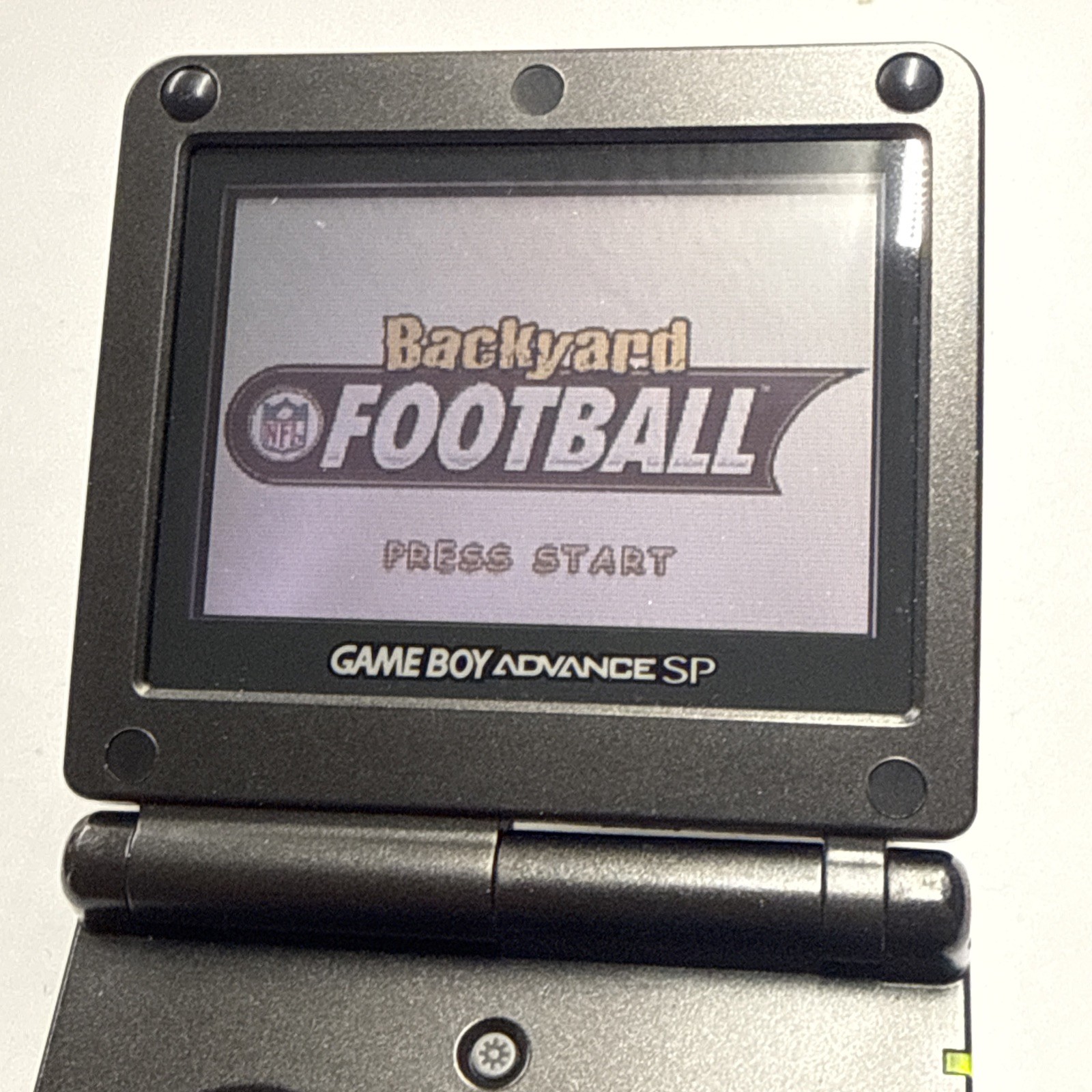 GBA – Nintendo GameBoy Advance SP Handheld Console – Onyx Black Tested #2940