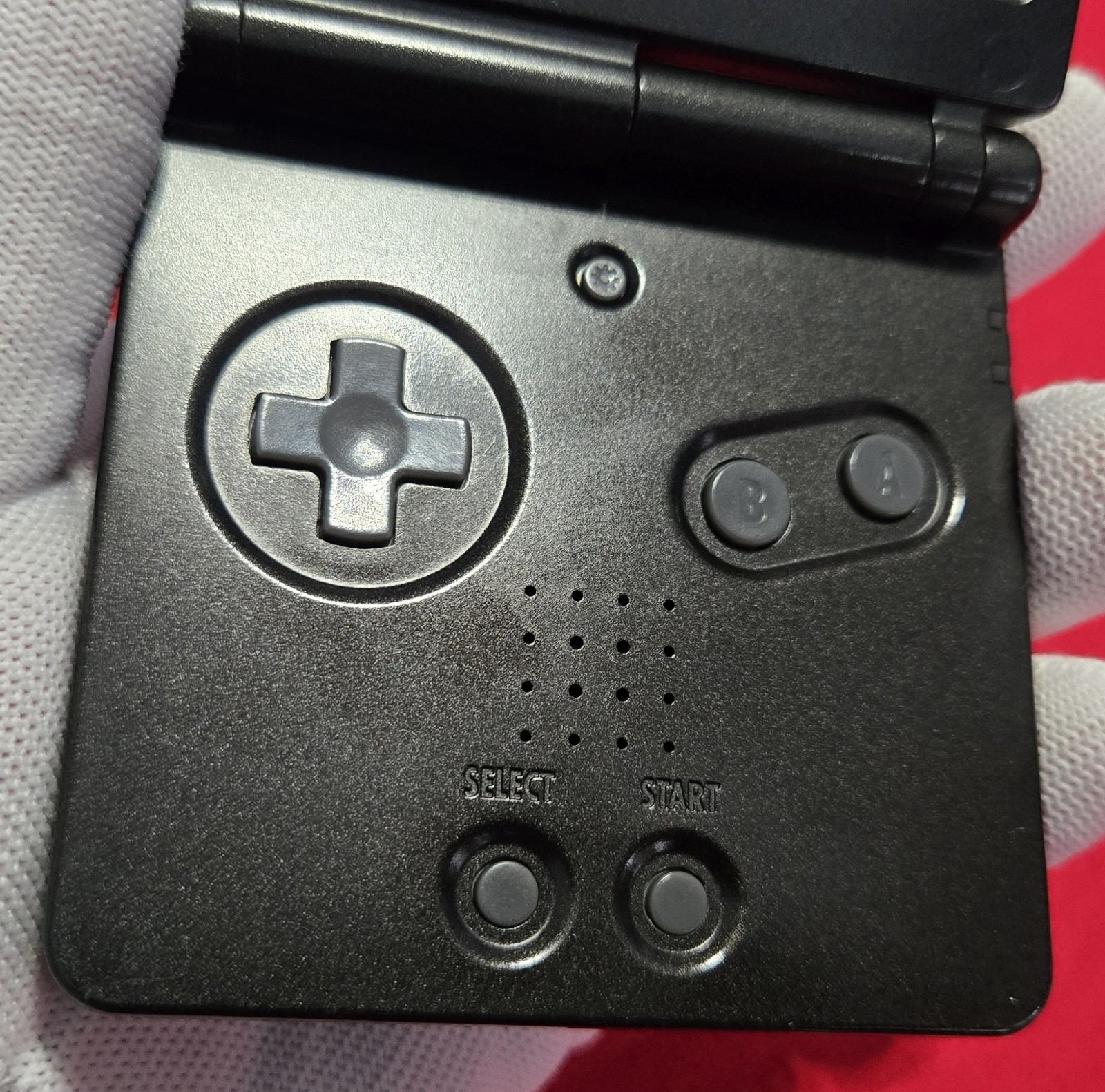 BUNDLE – Onyx Black Nintendo GameBoy Advance SP GBA SP AGS-101 – TESTED & CLEAN!