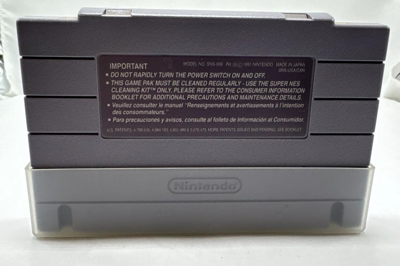 Super Play Action Football (Nintendo SNES 1992) Cartridge with Cover – Tested