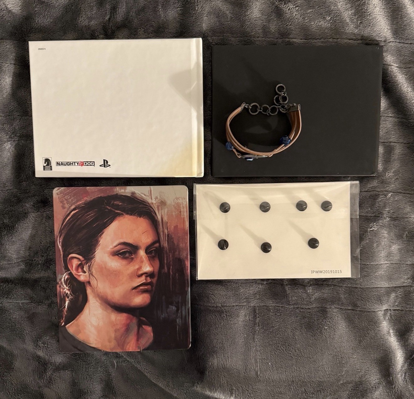 The Last of Us Part 2 Collectors Edition Collectibles 5 Item Lot – PlayStation
