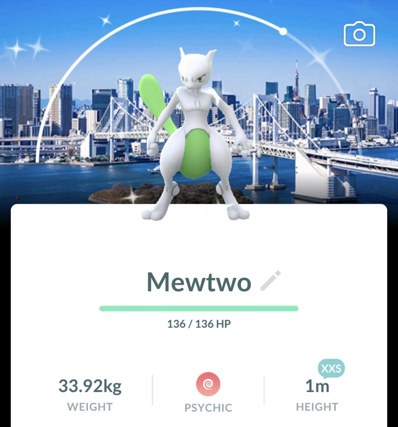 XXS✨Pokemon G0 – Shiny Mewtwo – Tokyo – Lv50