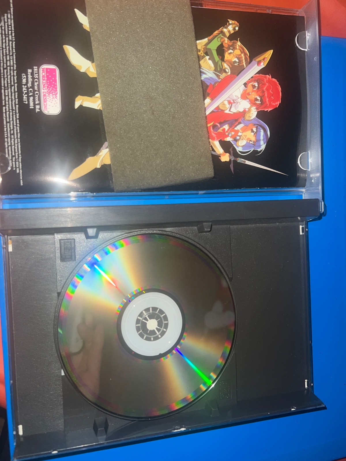 Magic Knight Rayearth for Sega Saturn! US Version in case with manual.
