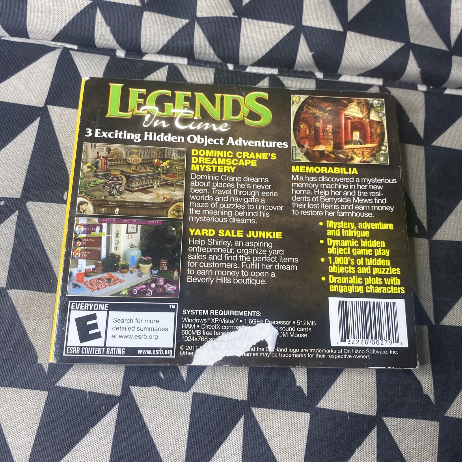 Legends In Time 3 Pack (PC, 2011)