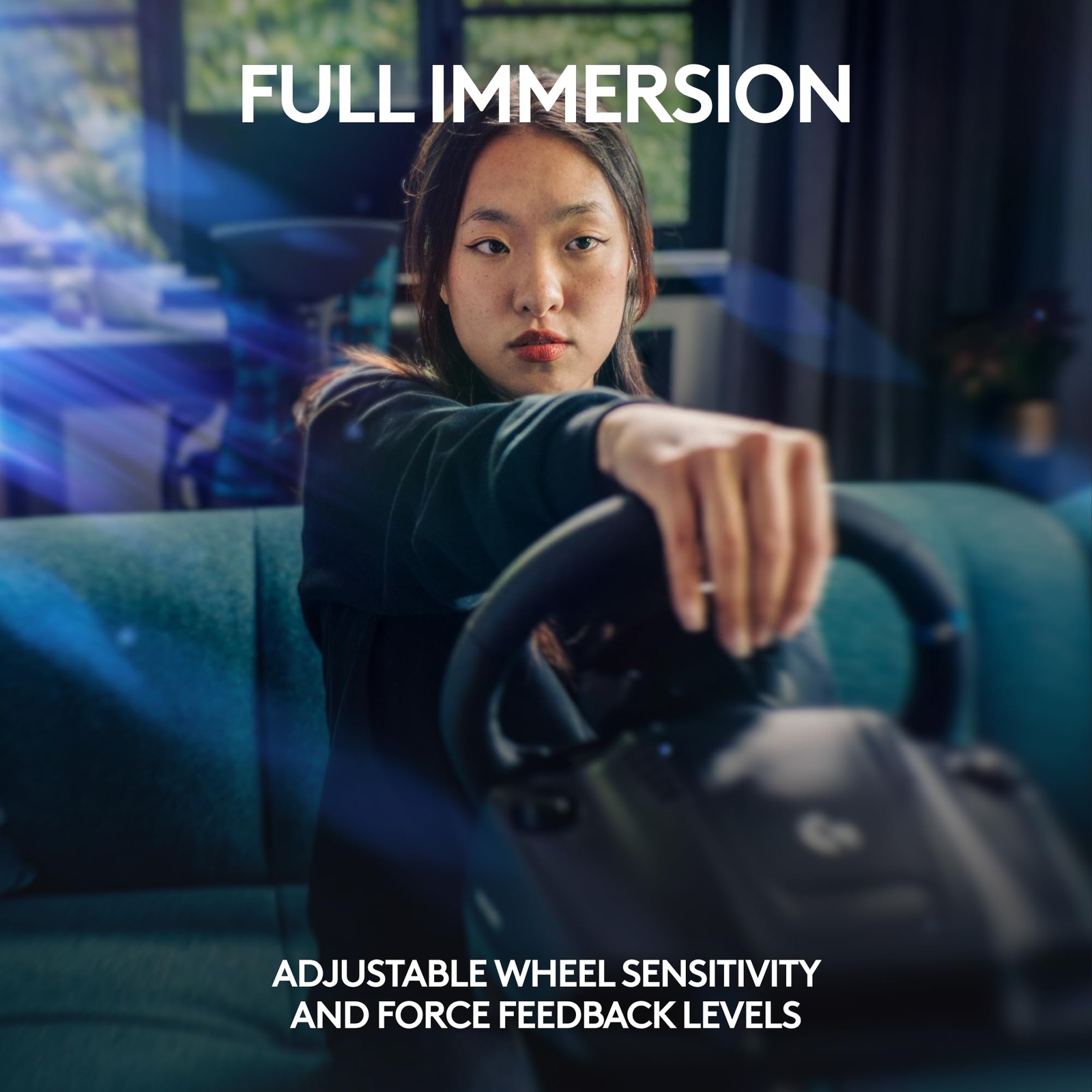 Logitech G923 Racing Wheel and Pedals for Xbox Series X|S, Xbox One and PC