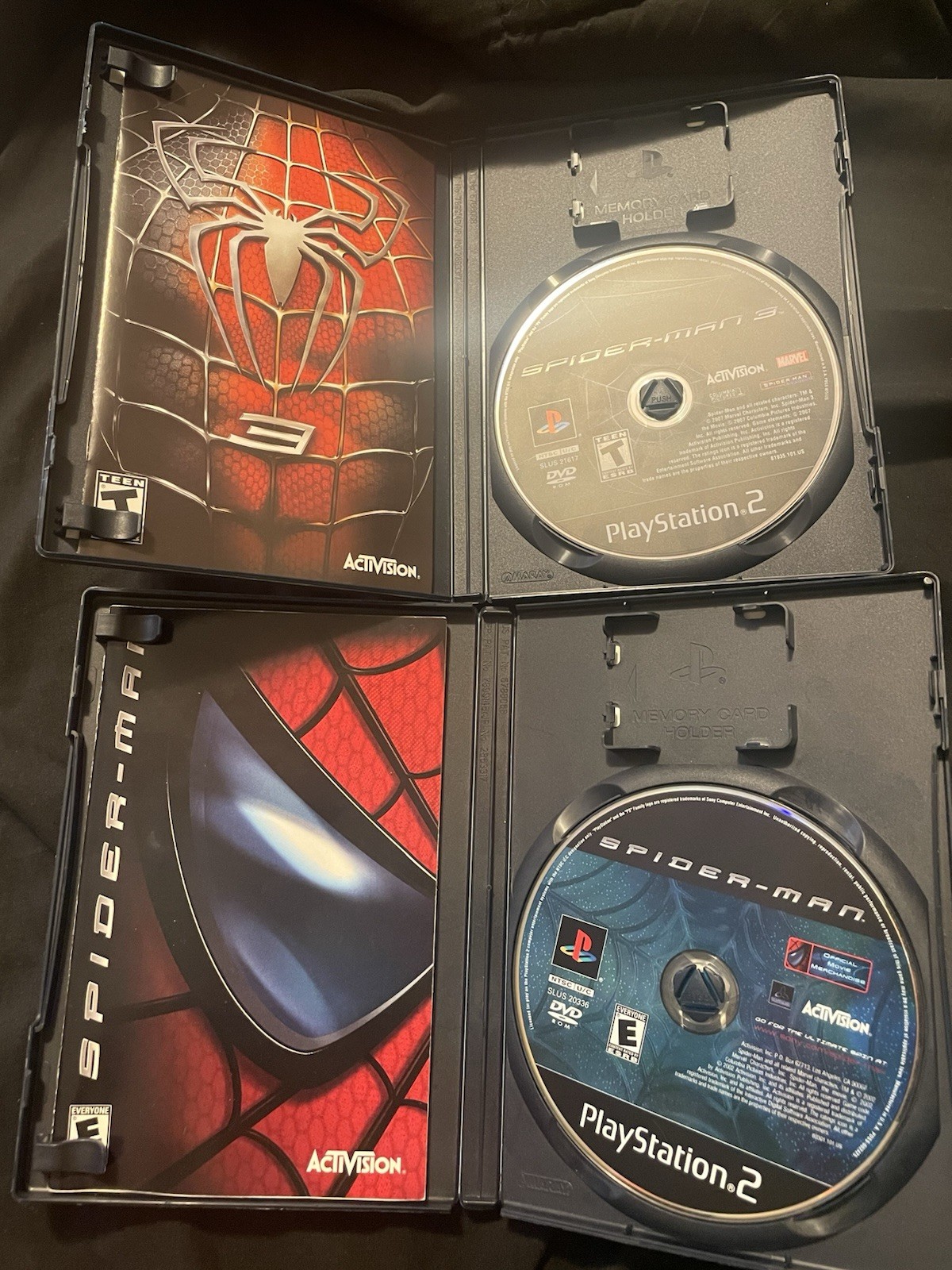 Spider-Man & Spider-Man 3 PlayStation 2 PS2