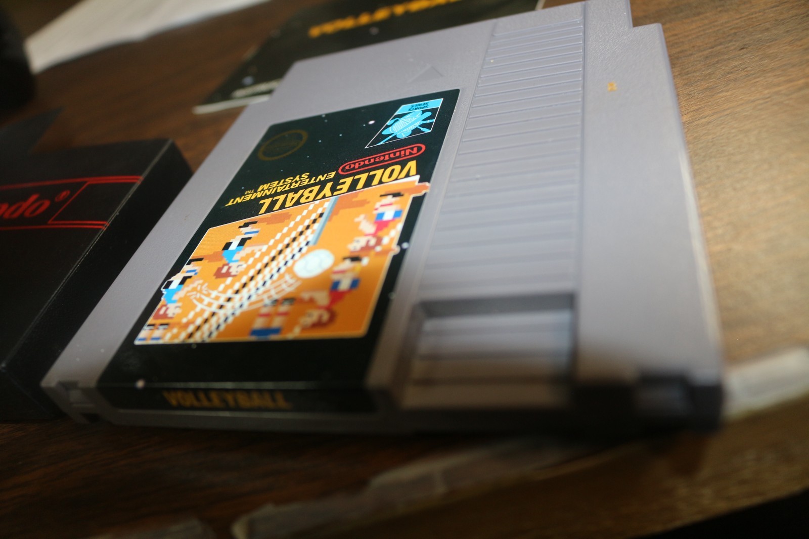 Nes Nintendo Volleyball W/ Instructions 3 Three Screw Variant Variation Version