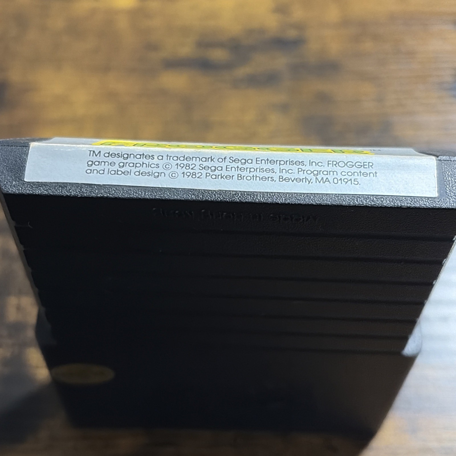 Official Frogger (Atari 2600, 1983)