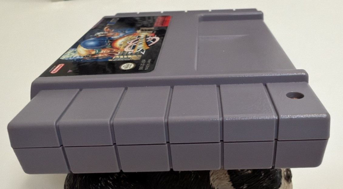 Sonic Blast Man II 2 Super Nintendo Game SNES Authentic +Collector Case Minty