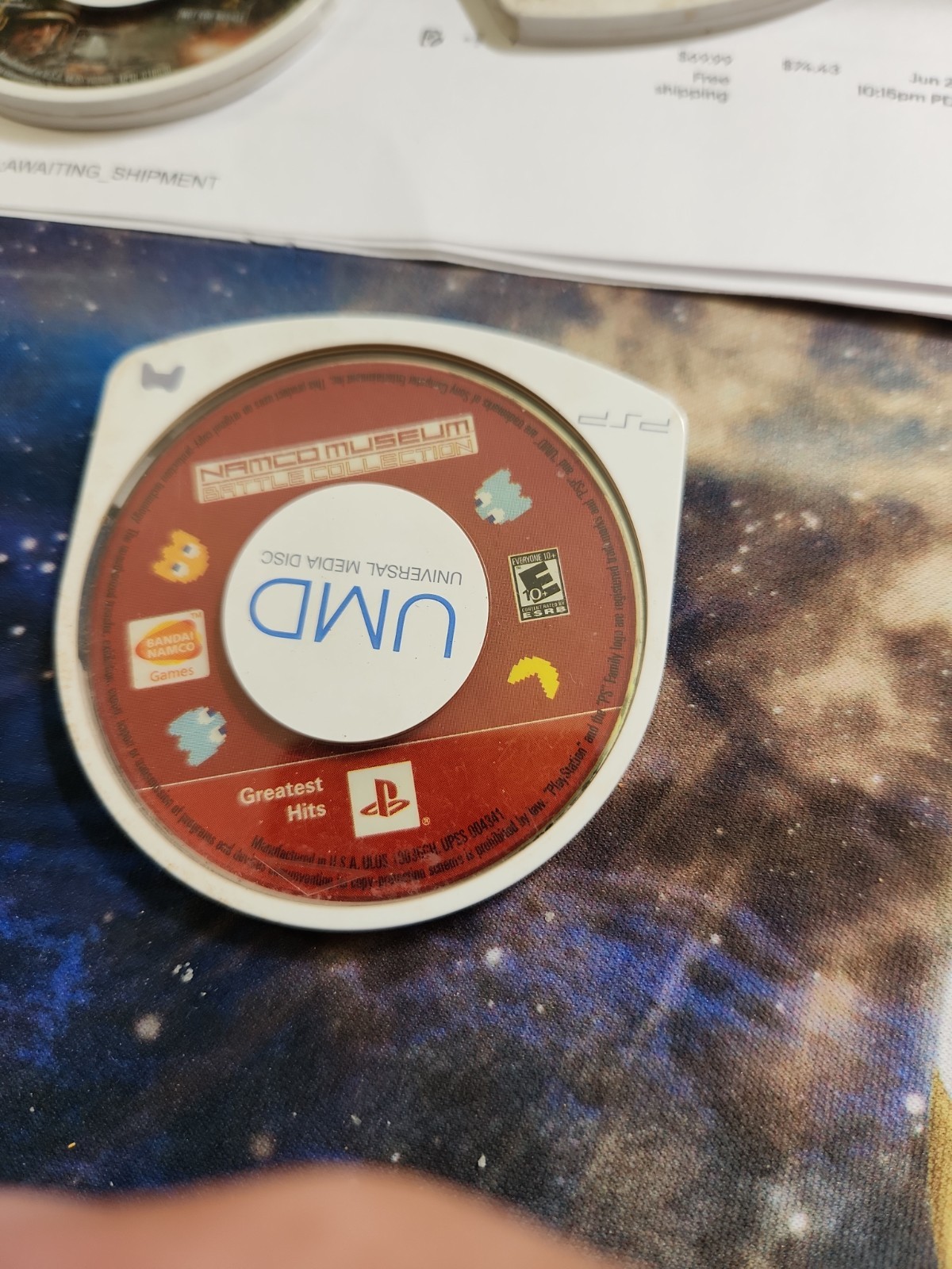Sony PSP Namco Museum Battle Collection Game