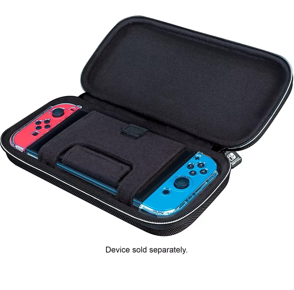 Nintendo Switch Game Traveler Deluxe Travel Case – Light Gray