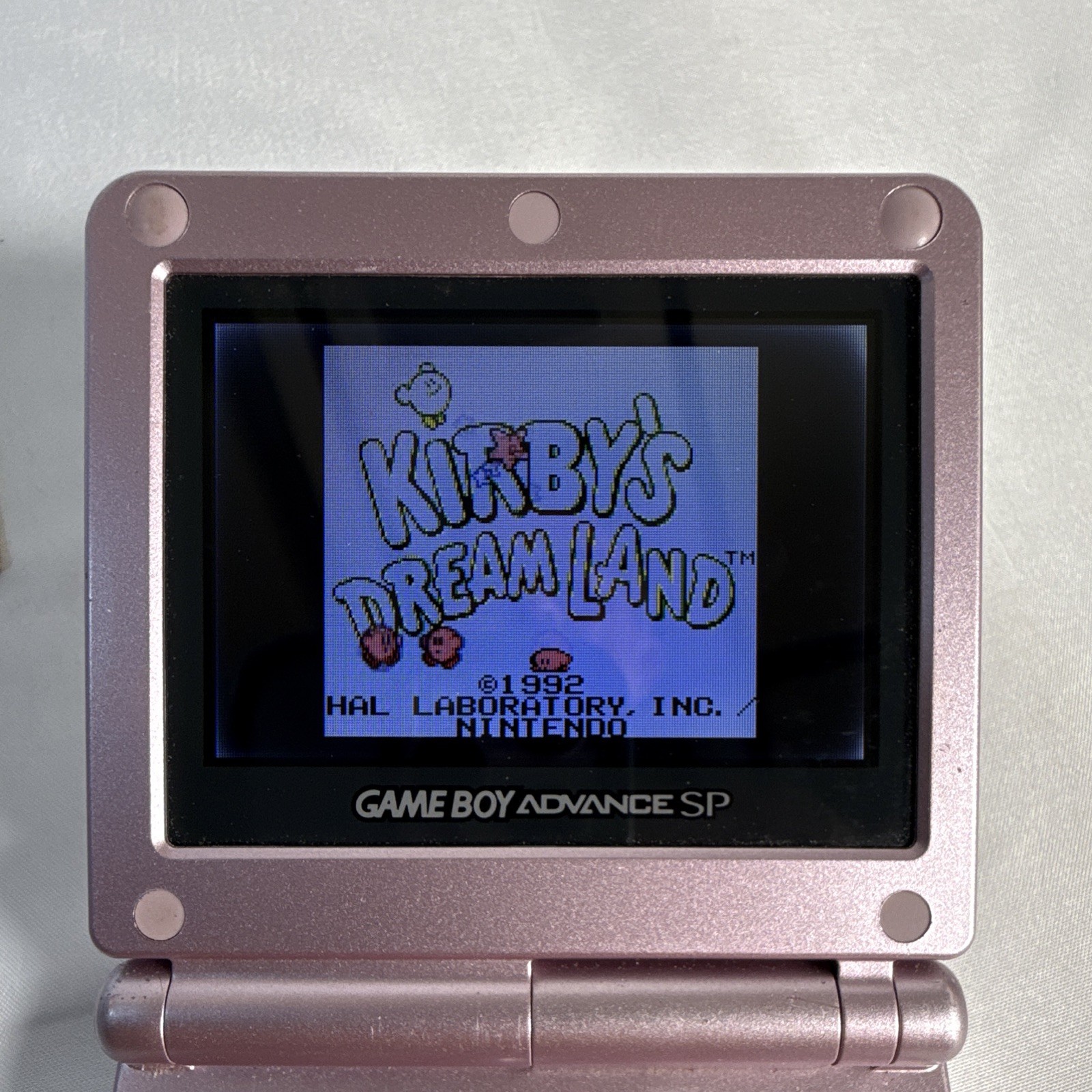 Nintendo Kirby’s Dream Land Game Boy GB Game Cartridge Manual Case 1992 Tested