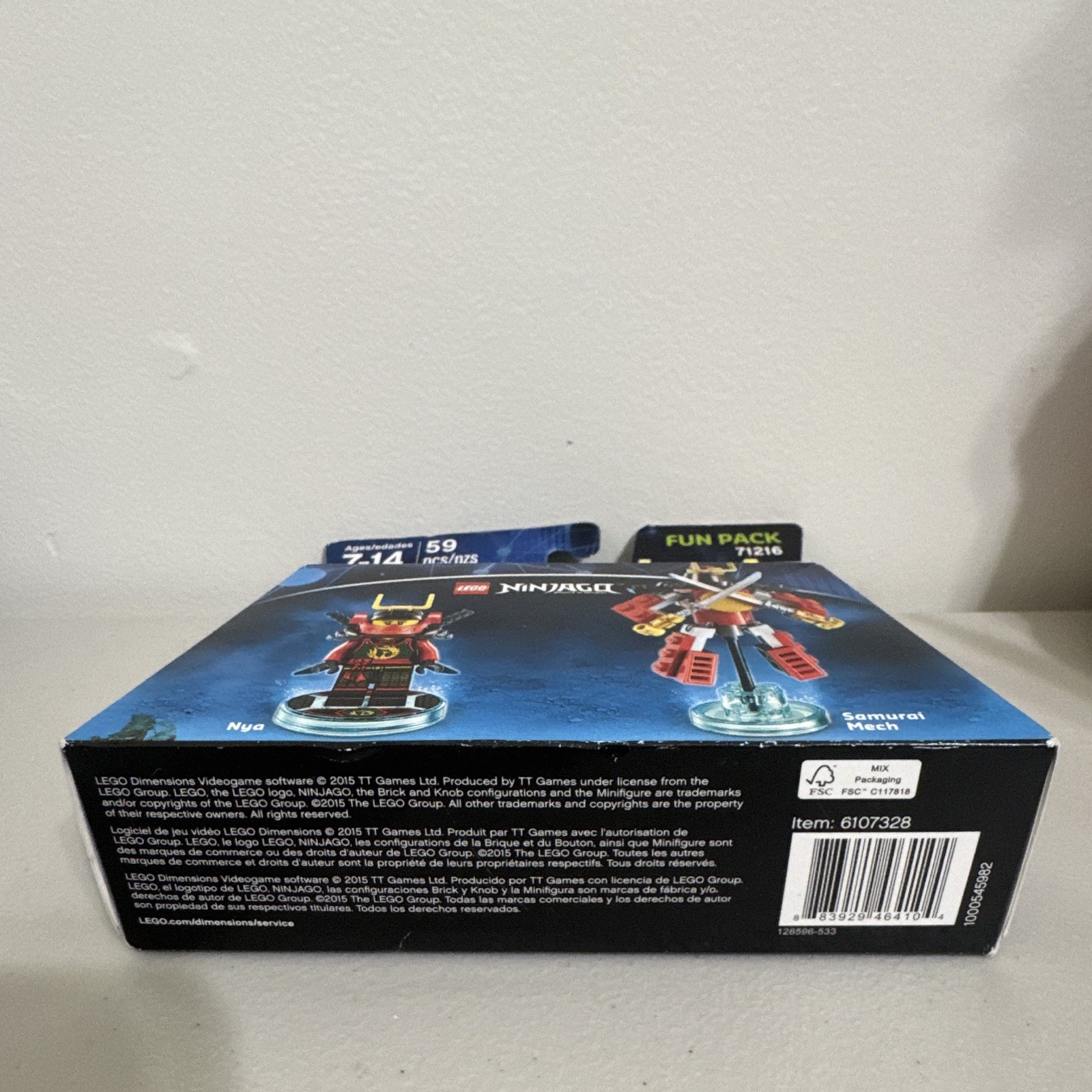 LEGO Dimensions Fun Pack Nya 71216 Character Figure Pack