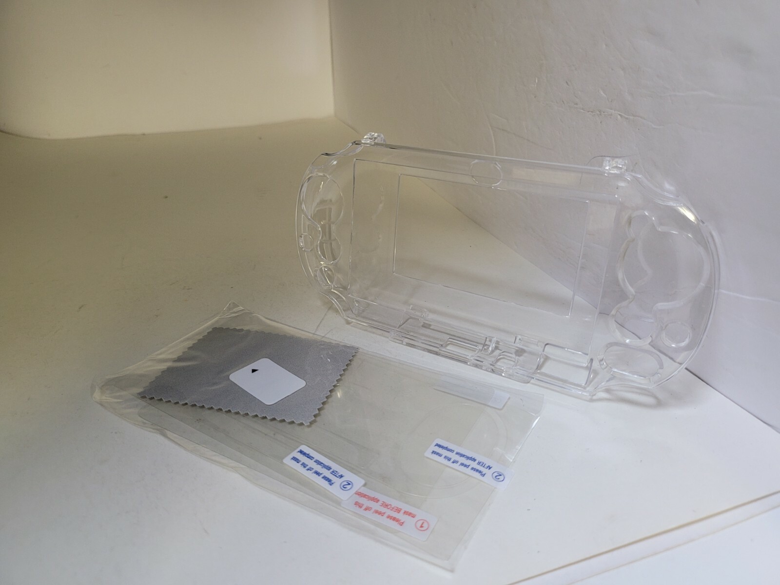 NEW Transparent Clear Full Housing Case Shell PS VITA 2000 W/SCREEN PROTECTOR