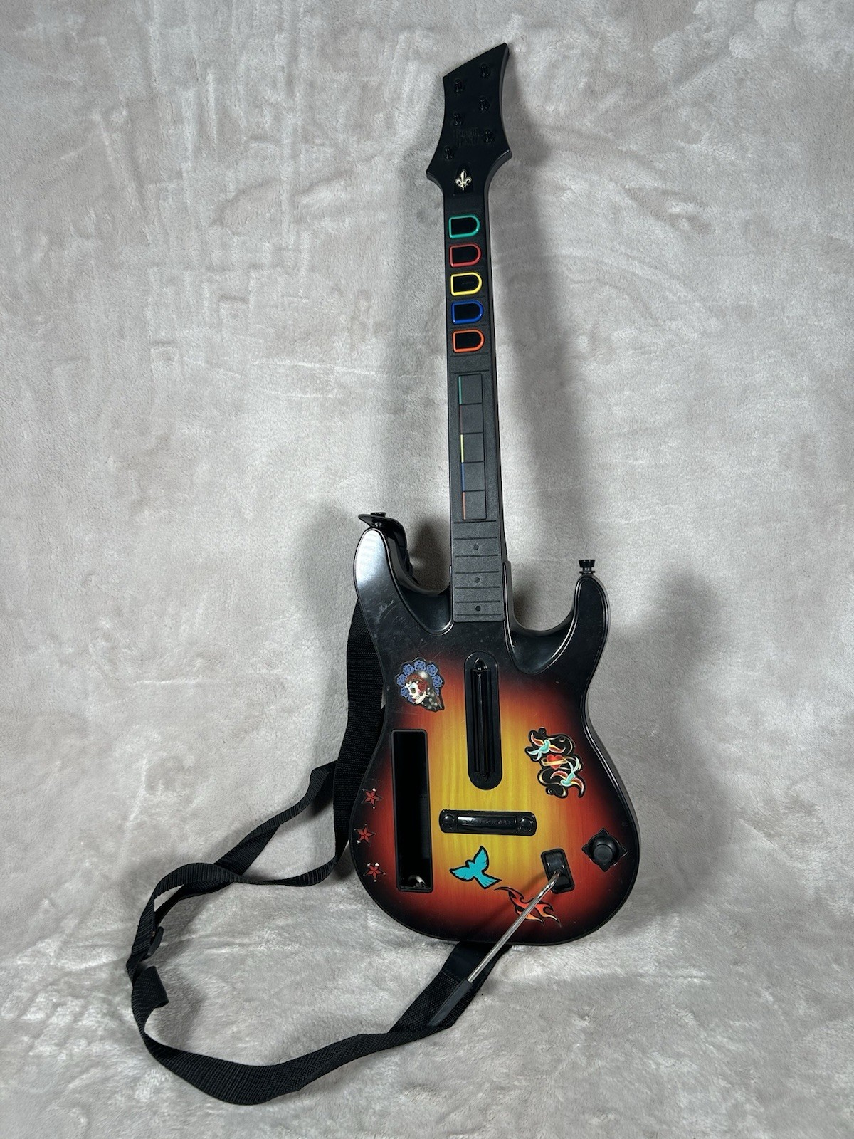 RedOctane Nintendo Wii Guitar Hero World Tour Sunburst Guitar w/ Strap 95455.805