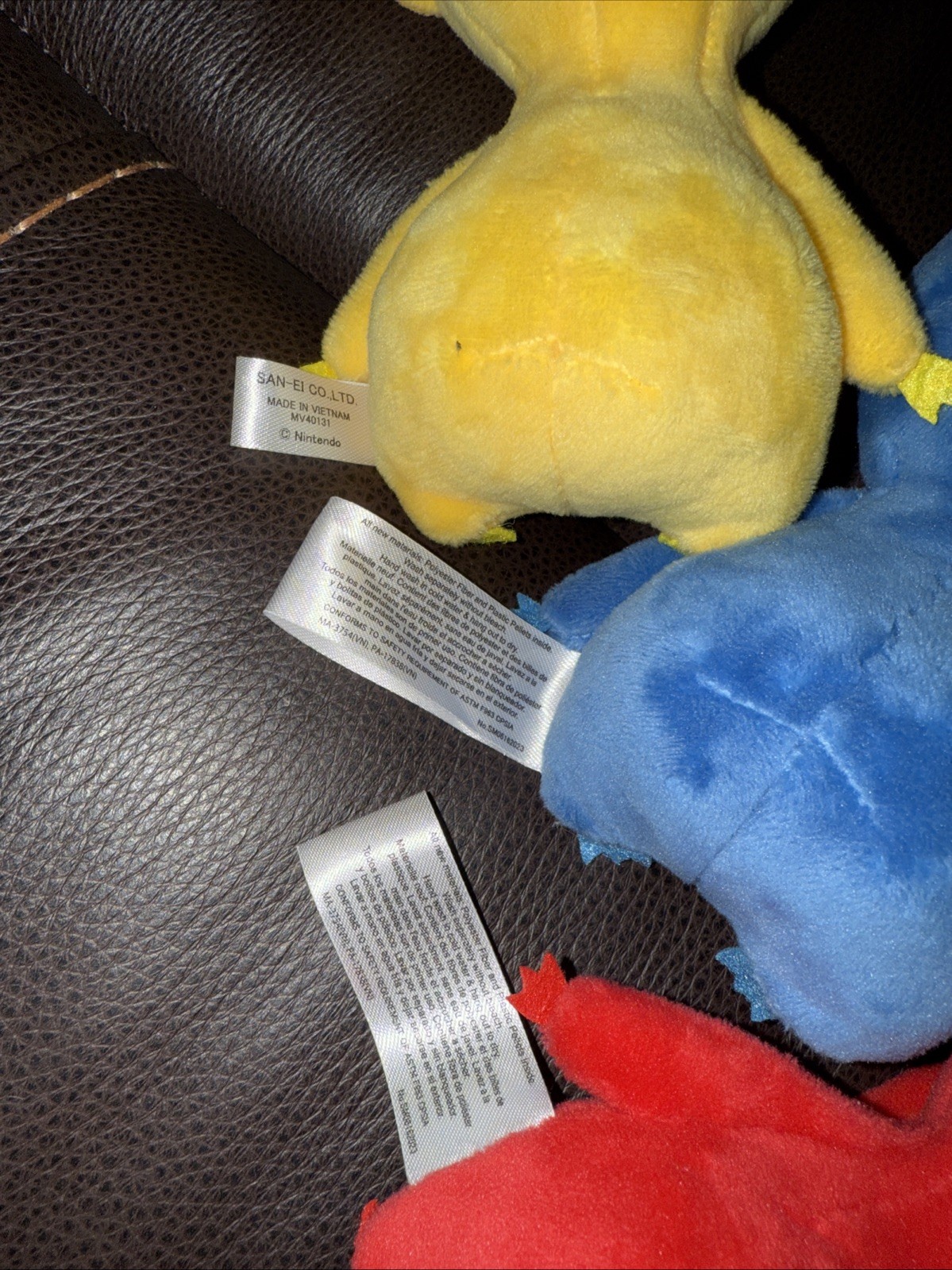 Pikmin All Star Collection Plush Set of 3 Red Blue Yellow Nintendo