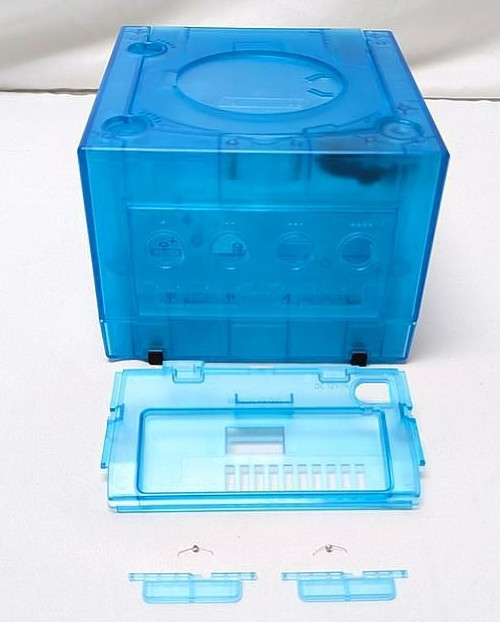 NEW Replacement Translucent ICE BLUE Shell Housing for GameCube Console System
