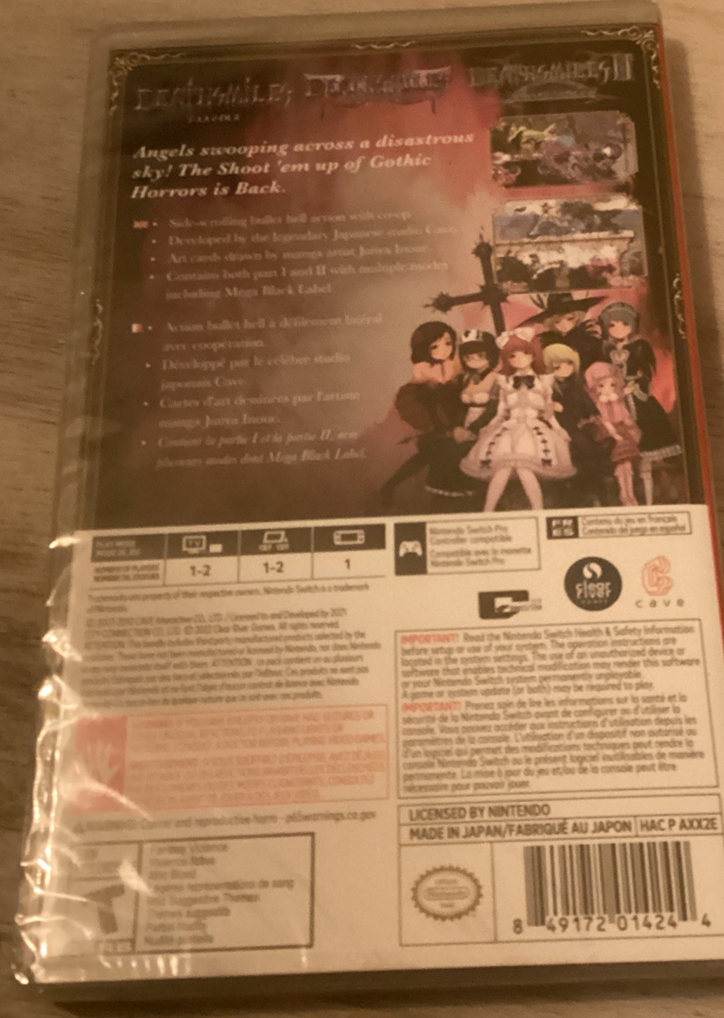 Deathsmiles I & II 1 2 – Nintendo Switch Brand New Sealed