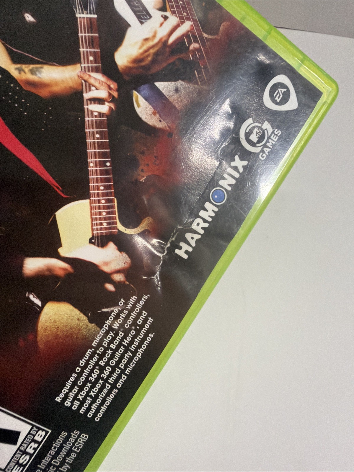 Green Day: Rock Band (Microsoft Xbox 360, 2010) Complete & Tested!!