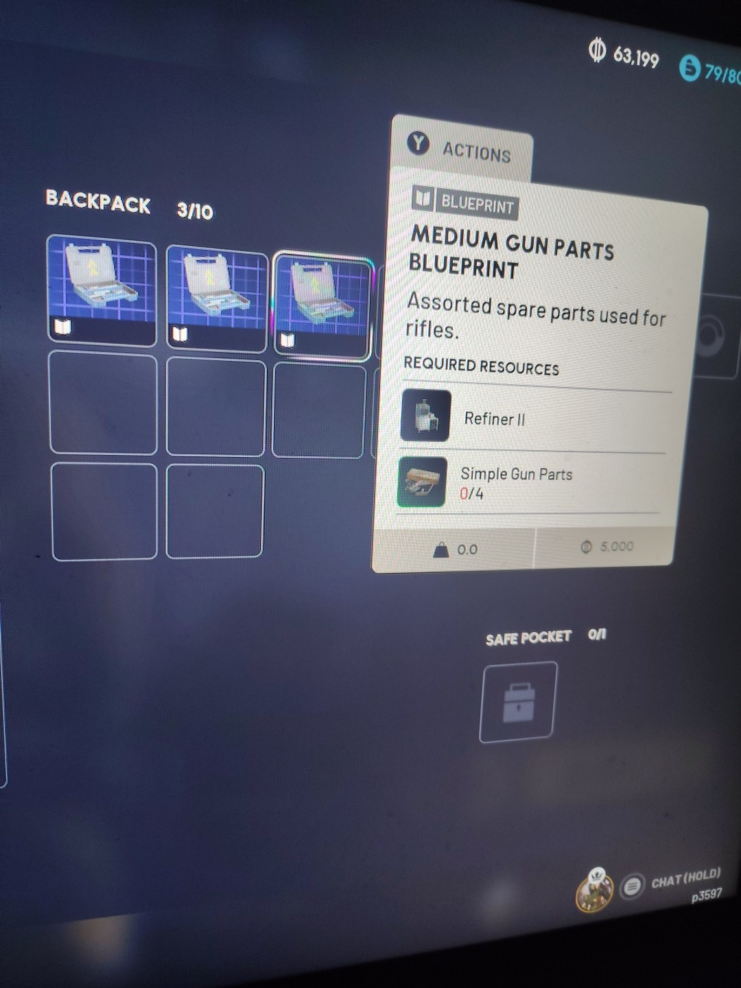 Arc Raider Medium Gun Part Blueprint