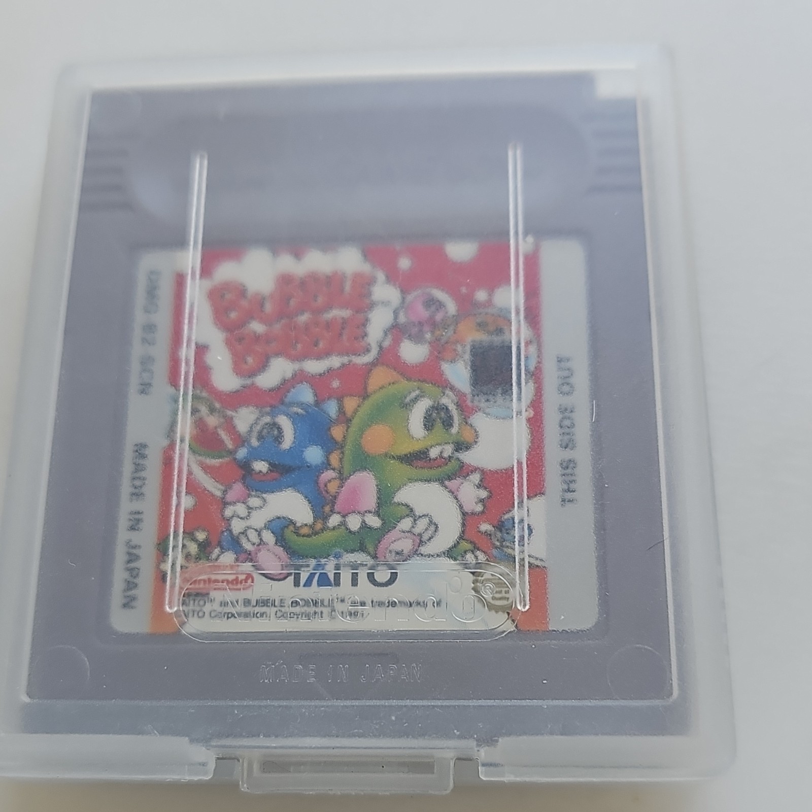 Bubble Bobble – Nintendo Game Boy with case DMG-B2-SCN