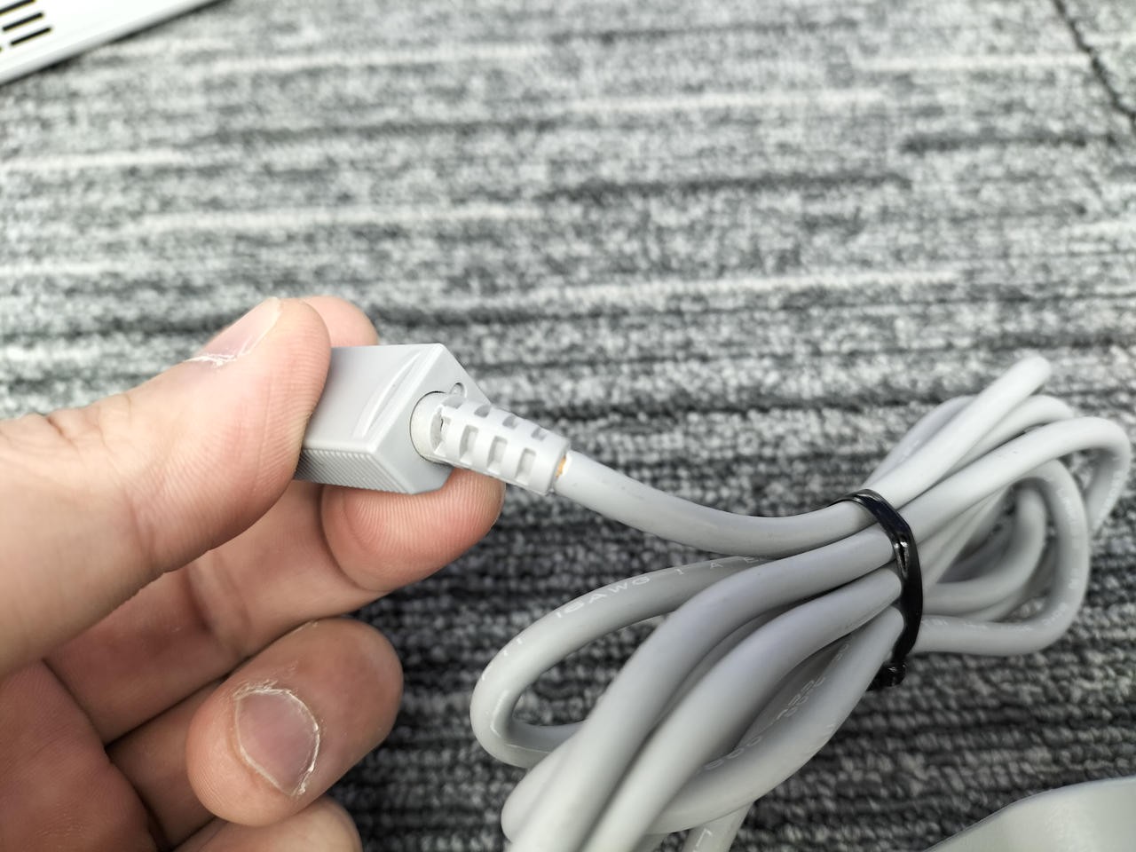 Power Cable Insulation Damage WIIU Console Model Number WUP 001 NINTENDO