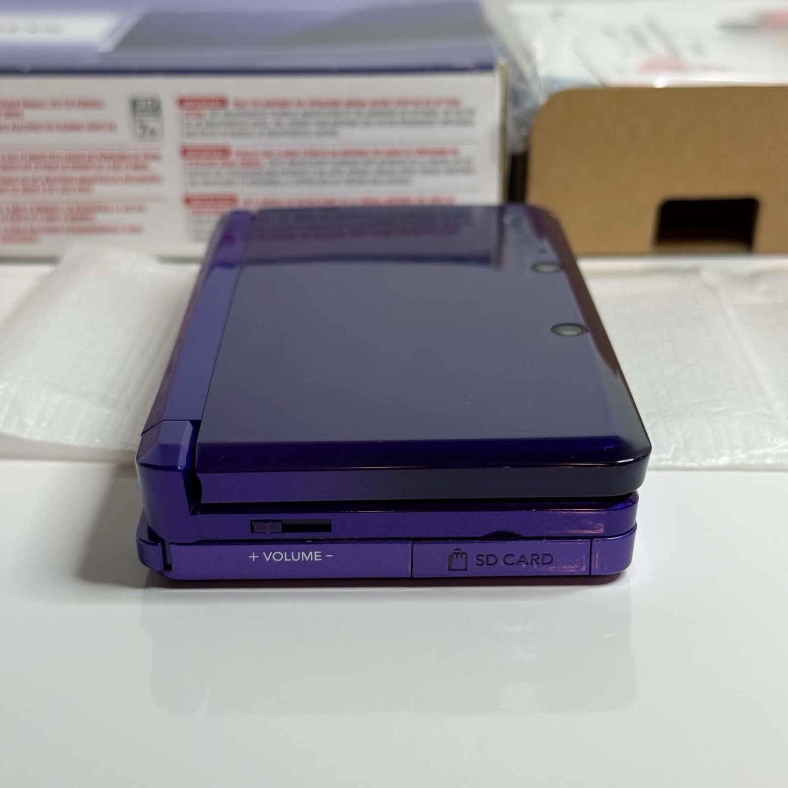 Nintendo 3DS Midnight Purple Console – Complete CIB In Box – CLEAN SYSTEM