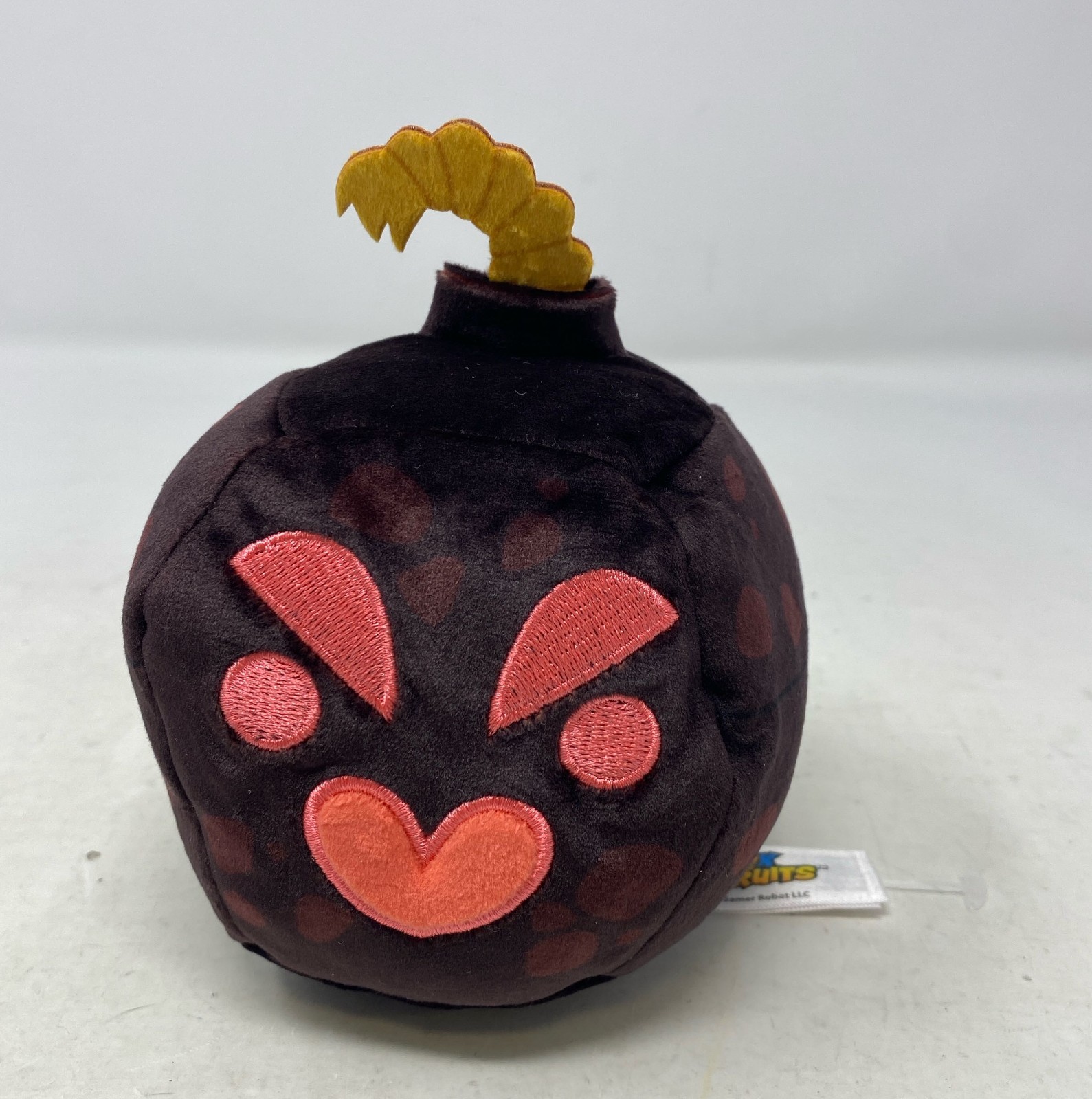 Roblox Blox Fruits 10cm Mystery Fruit Plush by PhatMojo – Dark Brown/Orange (4″)