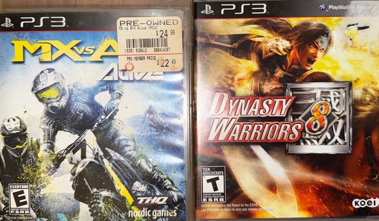 PlayStation 3 PS3 Game Lot of 8 Call Of Duty Uncharted Nascar Street Fighter
