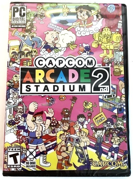 NEW Capcom Arcade 2nd Stadium PC DIGITAL DOWNLOAD (Code in a Box, NO Disc) Steam